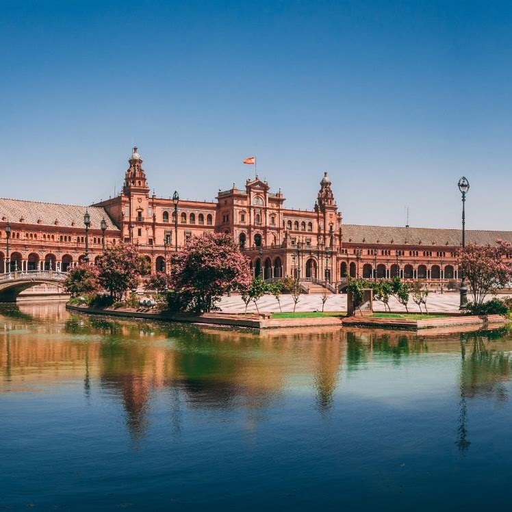 Photo of the Plaza de España in Seville